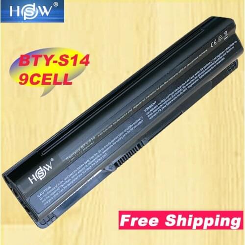 HSW latpop battery For MSI GE60 GE70 GP60 BTY-S14 MS-16GA/GC/GD/GH BTY-S14 BTY-15 for FX400 GE70 GE60 FX420 FX600 9cell