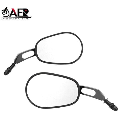 JAER Motorcycle Rearview Side Mirror M8 for Harley Road King Touring Sportster Fatboy Road King Glide VRSCAW V-ROD Dyna Softail