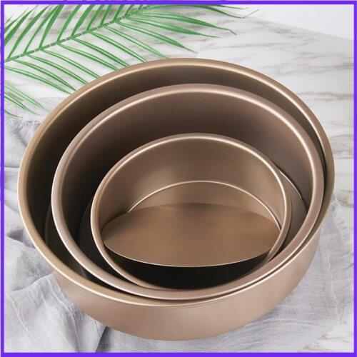 Round Cheese cake Pan 6-Inch & 8-Inch & 10-Inch Cake pan with Removable Bottom Non-Stick Bakeware Cake mold Cake mould