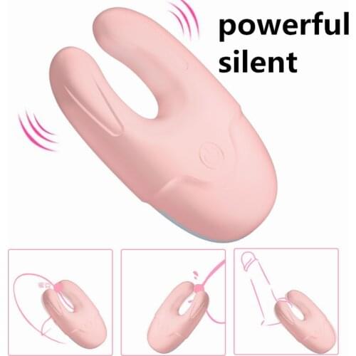 Powerful Silent Clitoris Clamps Nipple Vibrator Female Finger Mastrubator G-spot Clit Stimulate Egg Sex Toys For Women Lesbian