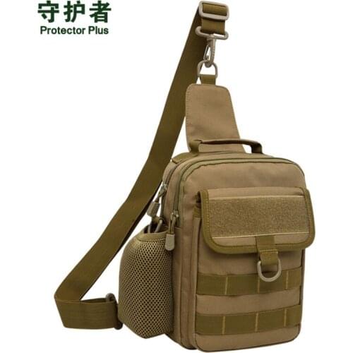 New Mens Nylon Multipurpose Sling Chest Bag Military Riding Motorcycle Crossbody Handbag