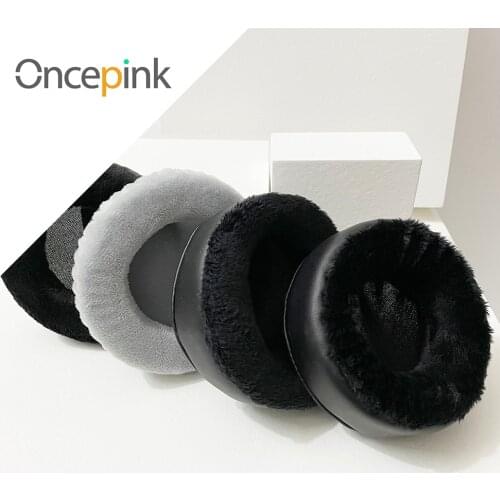 Oncepink Replacement EarPads For JBL E45BT Bluetooth Wireless Headphone Thicken Velvet Ear Cushion Earphones Accessories