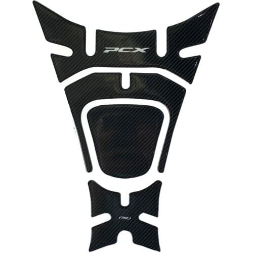 PCX genuine carbon fiber motorcycle sticker fuel tank pad for PCX125 PCX150 moto
