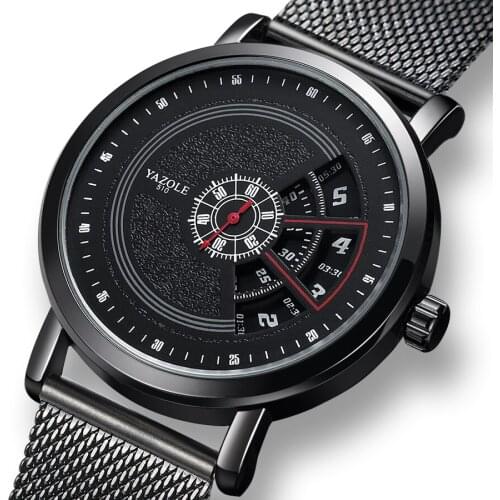 Hollow Design Watches Men Waterproof Stainless Steel Quartz Watch Fashion Creativity Male Unique Watch Relogio Masculino 2021