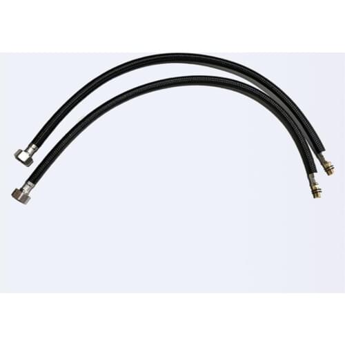 60cm Plumbing Hose G1/2' 1pair Stainless Steel Hose Flexible Cold Hot Mixer Faucet Water Supply Pipe Plumbing Material