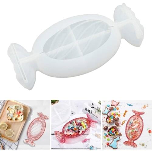 Resin Silicone Molds Candy Tray Mold Resin Casting Molds for Making Coasters DIY Resin Artwork Decoration