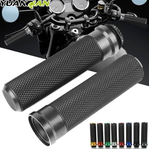 Universal 22mm racing Motorcycle Handle Handlebar Moto Grips CNC for Honda dio cb400 hornet shadow cbr steed Hyosung Suzuki