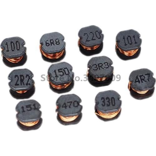 20pcs/lot SMD Power Inductor CD32 CD43 CD54 CD75 10uH 22uH 33uH 47uH 100uH 470uH 100 220 330 470 101 471 5mm 5.2x4.5mm