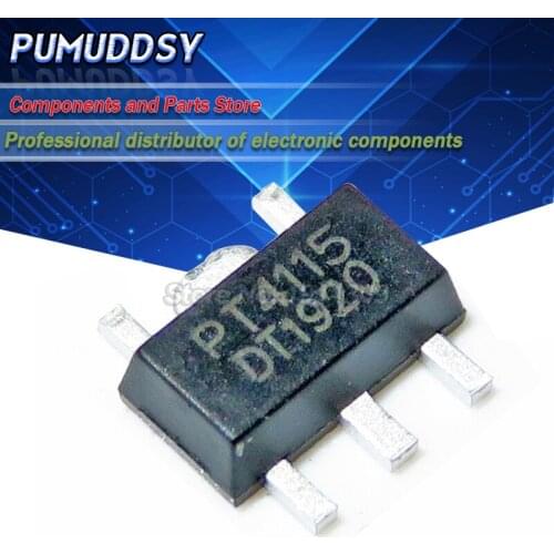20PCS PT4115 PT4115B89E PT4115-89E SOT89-5 LED constant current drive 4115
