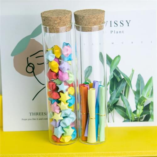 37x150mm 110ml Glass Bottles Vials Jars With Corks Storage Bottles Jars Glass Transparent Clear Bottles Corks 24pcs