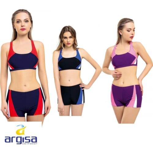 Argisa 5043 New Piece Shorts Swim Bikini Set 36-44 Turkey Womens Swimwear Fashion Biquini Beachwear Two Piece