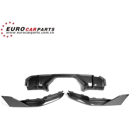 Automobiles Body Parts For M3 M4 G80 G82 Mp Style Carbon Fiber Rear Diffuser Front Lip Corner And Vents