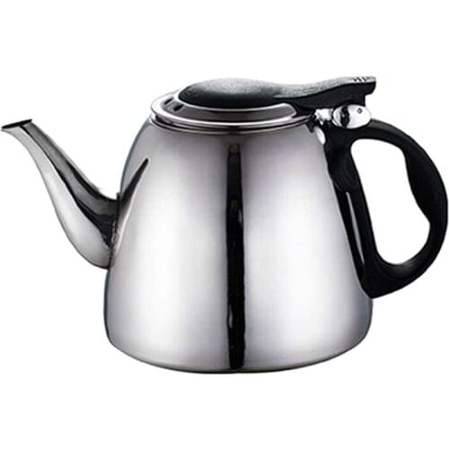 1.2L Induction Cooker Tea Pot Creative Kitchen Tools Stainless Steel Water Kettle Flat Bottom Coffee Kettle