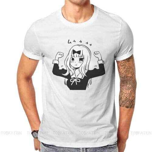 Kaguya sama Love Is War Anime Chika Fujiwara Design T Shirt Vintage Graphic Summer Plus size Cotton Mens Clothing TShirt