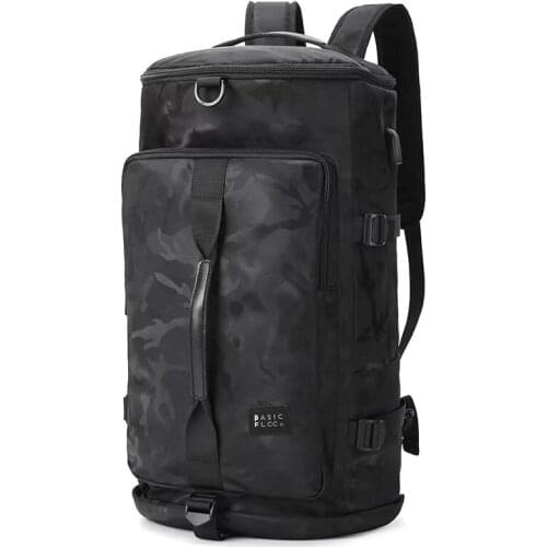 Camouflage Backpack Male Trend Tide Brand Basketball College Student Bag Casual Light Messenger Bravel Backpack Male