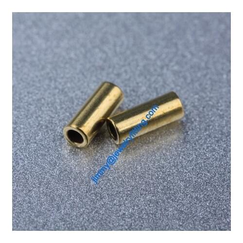 Brass Tube Conntctors Tubes jewelry findings 2*5mm ship free 20000pcs copper tube Spacer beads