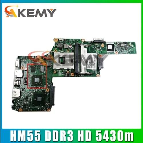 AKEMY SPS V000245030 Main board For toshiba satellite L630 L635 Laptop motherboard HM55 DDR3 HD 5430m full tested