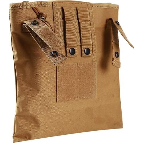 Outdoor Foldable Hunting Nylon Large Size Waist Bag Tactical Camouflage Accessory Storage Kettle Recycle Bag for Army Fan