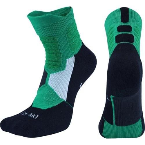 High Quality New Men Outdoor Sports Elite Basketball Socks Men Cycling Socks Compression Socks Cotton Towel Bottom Mens Socks
