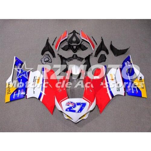 New ABS Plastic Shell Motorcycle Fairing kit Fit For Ducati 959 1299 Panigale 2015 2016 2017 2018 Bodywork Set Number 27
