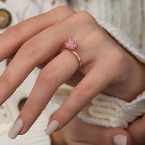 Papatya Silver Women's Silver Rings