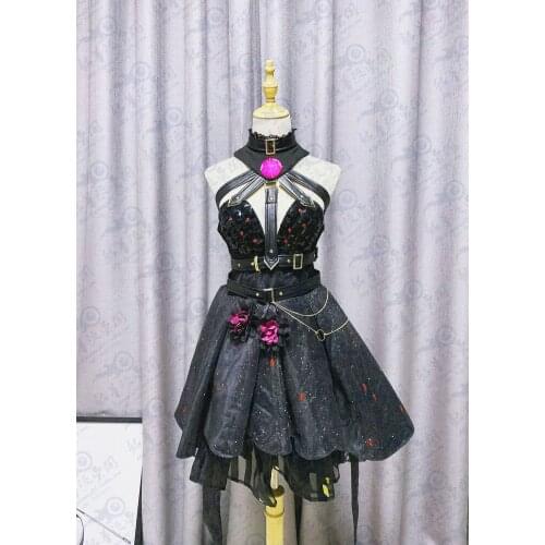 [Customized] Anime Girls Frontline M4SOPMODII Black Lolita DressGorgeous Outfit Cosplay Costume Women Halloween Free Shipping