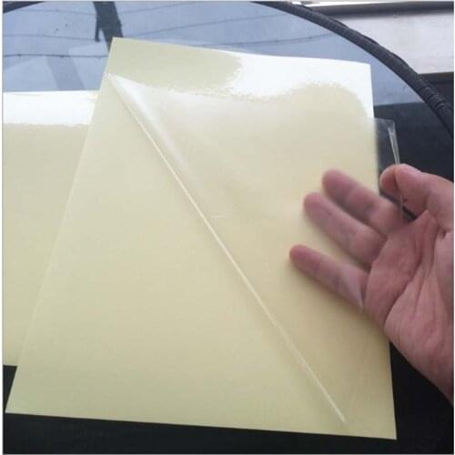 Transparent Clear printer paper A4 self-adhesive glossy and coated waterproof paper label stickers, suitable for laser printer