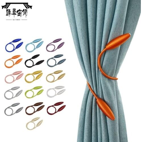 Creative Curtain Tie Rope Curtain Tieback Buckle Strap Holdbacks For Curtain Rod Tie Backs Curtain Decorative Accessories