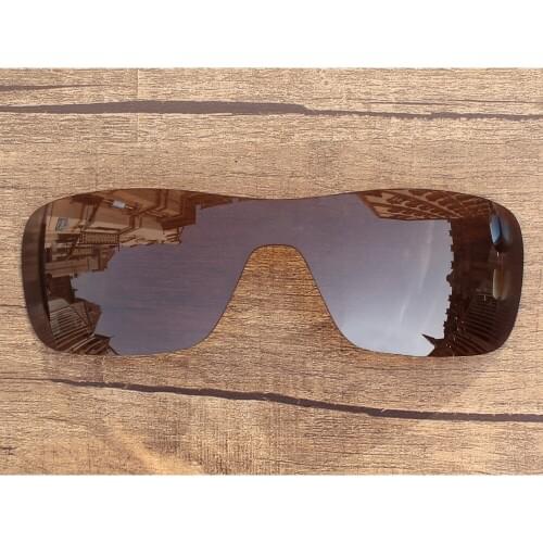 Vonxyz Bronze Brown Polycarbonate Replacement Lenses for-Oakley Turbine Rotor Frame