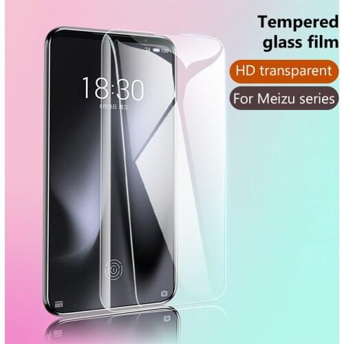 2Pcs HD Protective Glass For Meizu M6 M6S M6T M8 Note 8 9 M8 Lite C9 Pro 16 16S 16T Tempered Screen Protector safety Glass Film