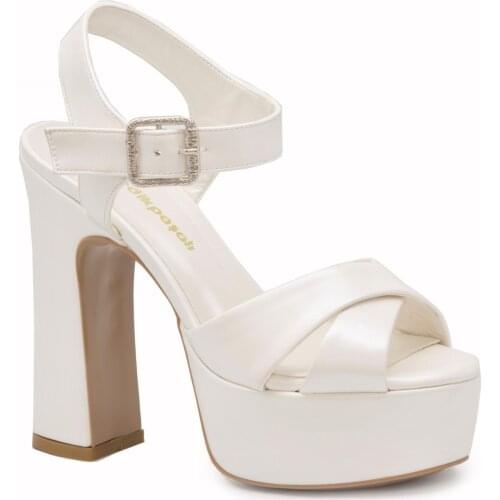 Gedikpasalı Dne 700 Red 2021 Summer Women Cross Sandals High Platform Bride Heels Evening Dress Classic Party Wedding Elegant Pumps