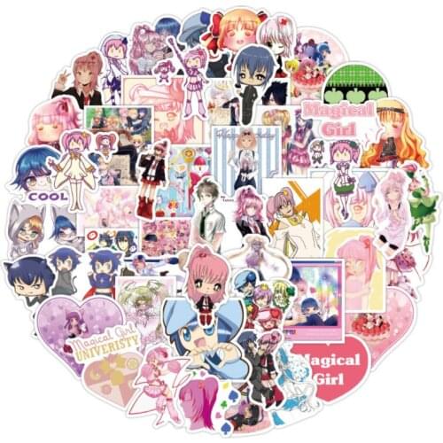 10/30/50Pcs/Set Shugo Chara Kawaii For Chidren Toy Waterproof Sticker to DIY Laptop Bicycle Helmet Car Decals