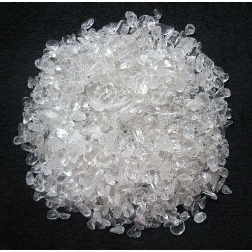 100g AAA+ Wholesale Natural Clear Quartz Tumbled Stone Chakra Healing Reiki 5-15mm