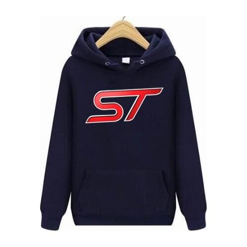 2021 free shipping St hoodies ford Fiesta Focus Car Enthusiast Mens hoodie Fashion Casual Slim Fit Plus Size hoodies S-4XL