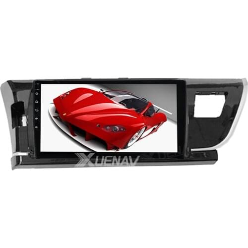 2Din Car Fascia Audio Fitting Adaptor Panel Frame Kit Stereo receiver 10 Inch Car radio Fascia For TOYOTA Corolla 2014