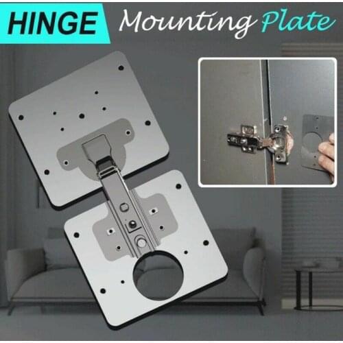 Hinge Repair Plate For Cabinet Furniture Drawer Window Stainless Steel Wooden Door Hinge Steel Plate Plate Repair Accessory