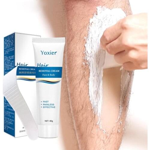 40g Painless Hair Removal Cream Face Arm Leg Back Underarms Bikini Line Full Body Repair Gentle Non-Irritating Skin Care Dropshi