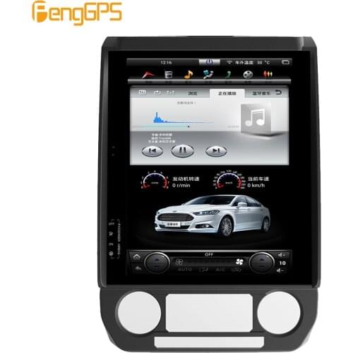 Tesla style Android 8.1 Car No DVD Player GPS Navigation For Ford F150 Ford Raptor 2015 + Auto navi stereo headunit multimedia