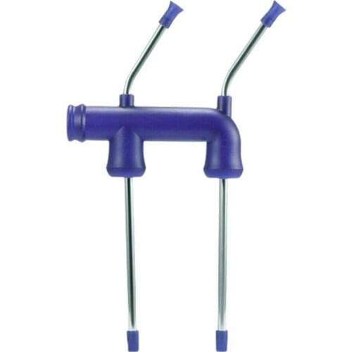 Double Beer Snorkel Beer Dispenser Double Bottle Drinker Party For College Artifact Drinking Christmas Party Birthdays F6U8