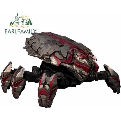 EARLFAMILY 13cm x 12.8cm For Blisterback Halo Anime Car Stickers Car Accessories Decal Vinyl Material Waterproof Scratch-Proof