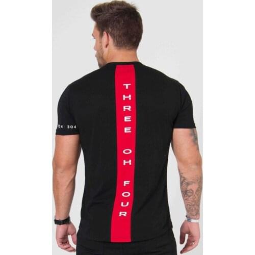 Men Cotton Short sleeve t shirt Fitness Slim Patchwork Black T-shirt Male Brand Gym Tees Tops Summer New Fashion Casual clothing