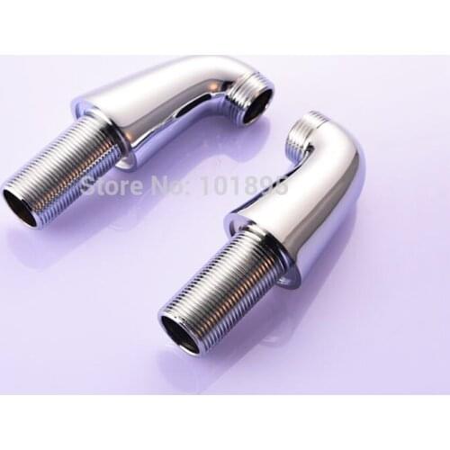 Chrome Finishing Brass Material Faucet Fitting Part Deck Mounted Base Feet Legs