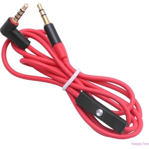 3.5 mm remplacement L Cable audio Cordon avec micro pour for Monster Beats By Dr Dre