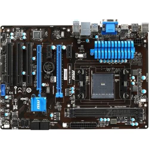 For MSI A88X-G41 PC Mate Desktop Motherboard Socket FM2 FM2+ DDR3 For AMD A88XM A88 SATA III Used Original Desktop Mainboard