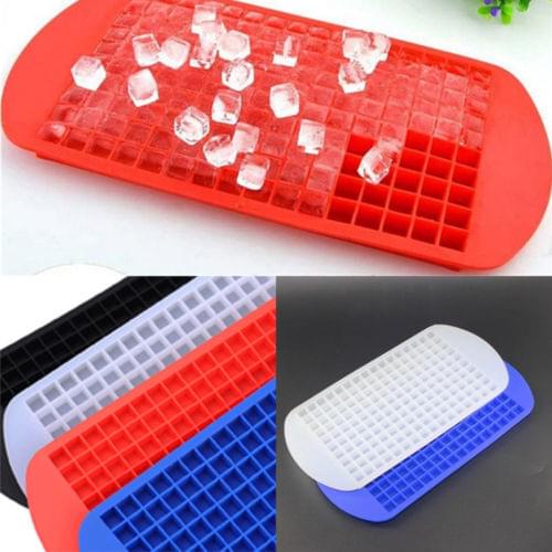 Mini Mold 1*1CM Square Chocolate Cake Candy Mold Small Biscuit Jelly Ice Gel Silicone Mold Ice crusher ice maker mold-160 sheet