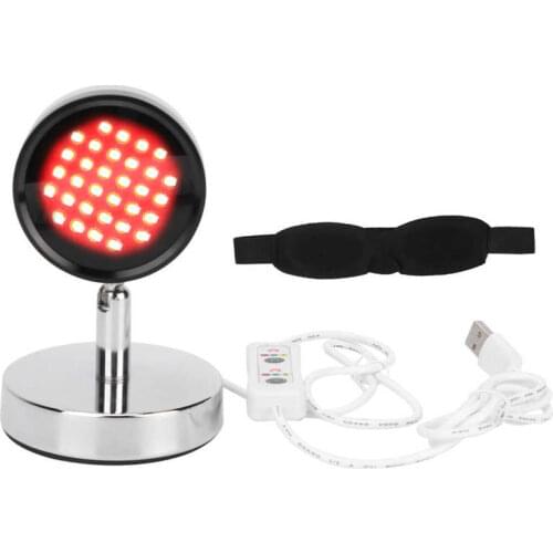 Support Belt Adjustable Red Light Therapy Lamp Multifunctional Pain Relief Therapy Red Light Scalp Treatment Light Silver