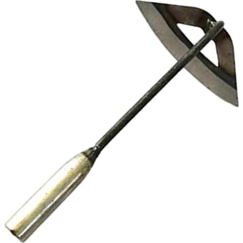 All-Steel Hardened Hollow Hoe Handheld Weeding Rake Planting Vegetables Farm Garden Agriculture Weeding Tool Dropshipping