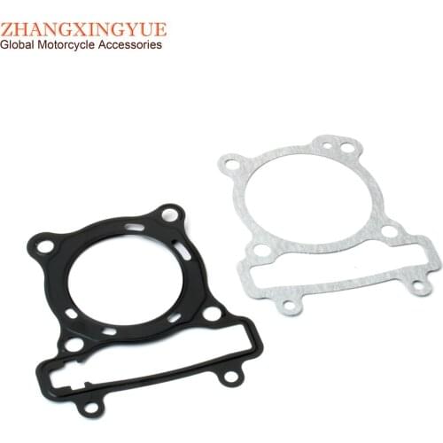 170cc Cylinder Gasket Set Top End for Yamaha LC135 Spark135 Jupiter MX Sniper 135 Crypton X Vixion150 FZ150 62mm 4-Stroke Engine
