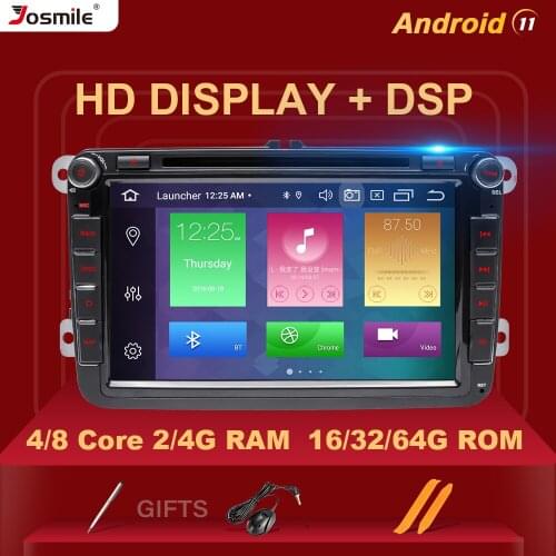 2Din Android 11Car DVD Multimedia Player For VW Volkswagen Passat b6 b7 Skoda Octavia Superb 2T5 Golf 5 Polo Seat leon Radio GPS