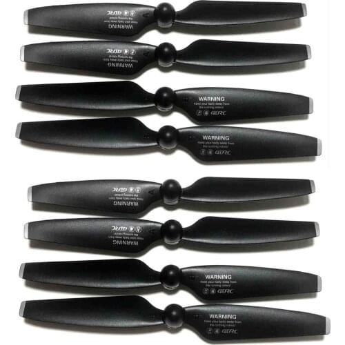 8PCS propeller blade wing Maple Leaf Accessories for 4DRC F5 GPS drone 4D-F5 WiFi FPV RC Quadrotor Helicopter Spare Parts